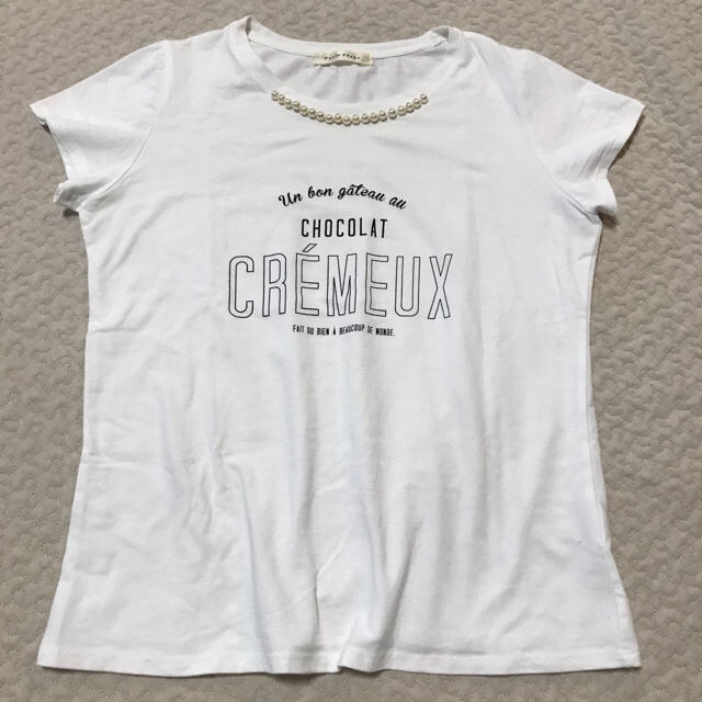 Perle Peche(ペルルペッシュ)のペルルペッシュ♡Tシャツ レディースのトップス(Tシャツ(半袖/袖なし))の商品写真