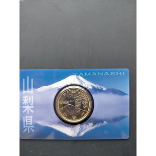 山梨県 地方自治法施行60周年記念貨幣 5百円硬貨 カード型(貨幣)