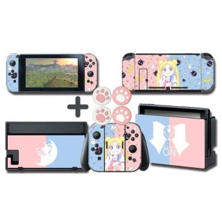 Switch スイッチ セーラームーン スキンシール カバー(その他)