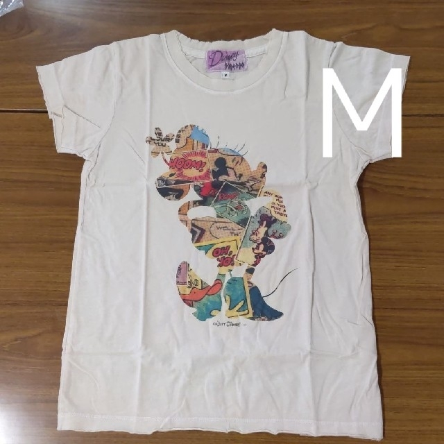 新品 M IVO ディズニー ビンテージ ミニー Ｔシャツ アイボリー