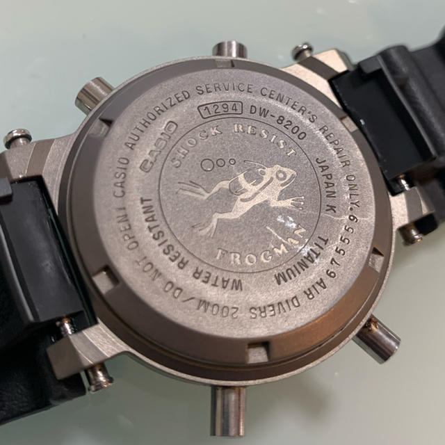 G-SHOCK(ジーショック)のジャンク扱 g-shock フロッグマン dw-8200  メンズの時計(腕時計(デジタル))の商品写真