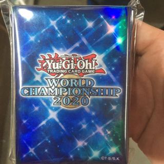 コナミ(KONAMI)の遊戯王　wcs 2020 スリーブ(シングルカード)