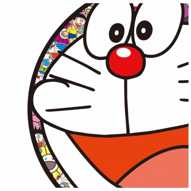 村上隆 版画 ドラえもん さぁ!行くぞ!シルクスクリーン