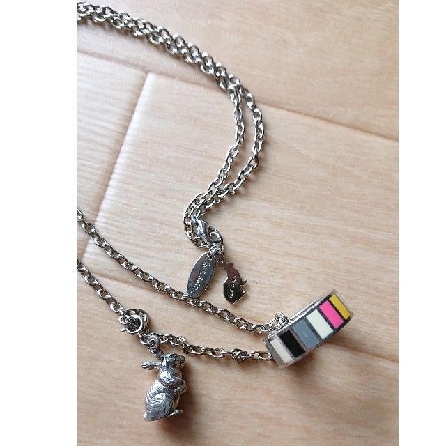 Paul Smith(ポールスミス)のPaul Smith うさぎ リング付 ネックレス レディースのアクセサリー(ネックレス)の商品写真