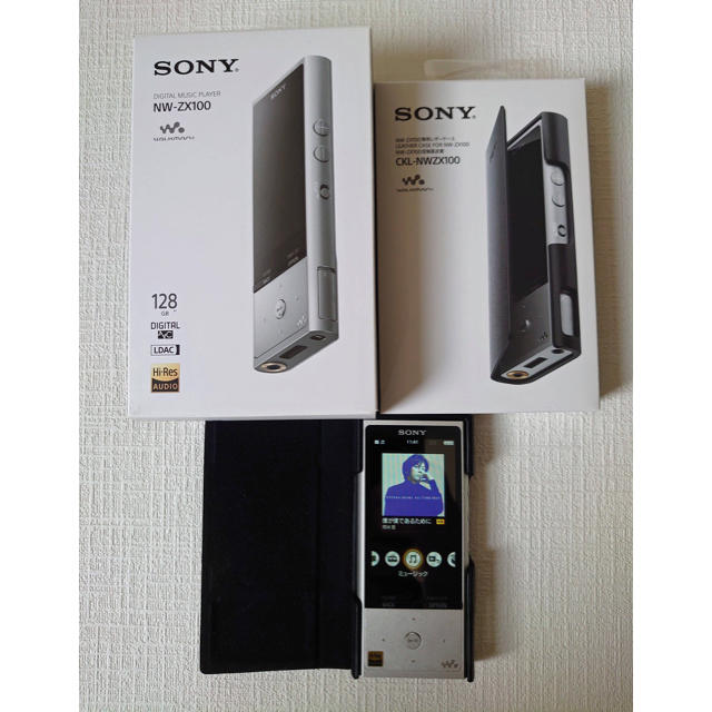 SONY NW-ZX100 CKL-NWZX100 ウォークマン WALKMAN