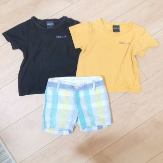 ベビーギャップ(babyGAP)のCOMME CA ISM TシャツBABY GAP ショートパンツセット(Ｔシャツ)