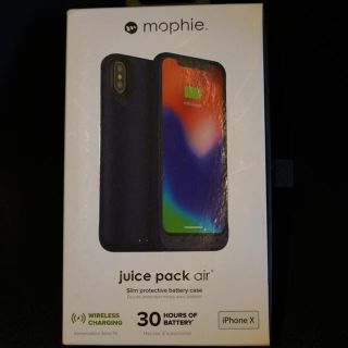 mophie iPhone X モバイルバッテリー(その他)