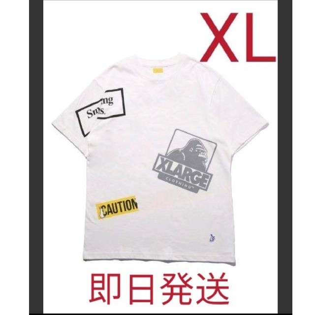 XLARGE(エクストララージ)のFR2 xlarge コラボ Tシャツ XL メンズのトップス(Tシャツ/カットソー(半袖/袖なし))の商品写真