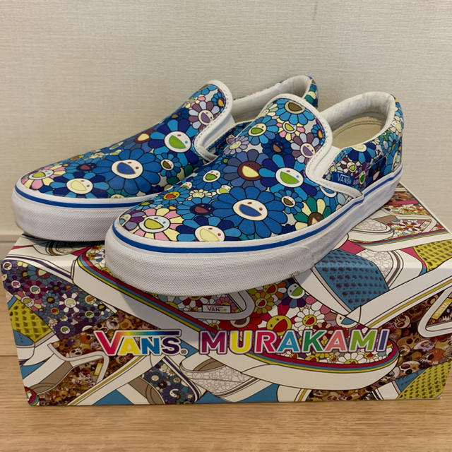 VANS(ヴァンズ)のVANS 村上隆 26.5cm TAKASHI MURAKAMI Blue メンズの靴/シューズ(スニーカー)の商品写真