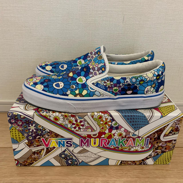 VANS(ヴァンズ)のVANS 村上隆 26.5cm TAKASHI MURAKAMI Blue メンズの靴/シューズ(スニーカー)の商品写真