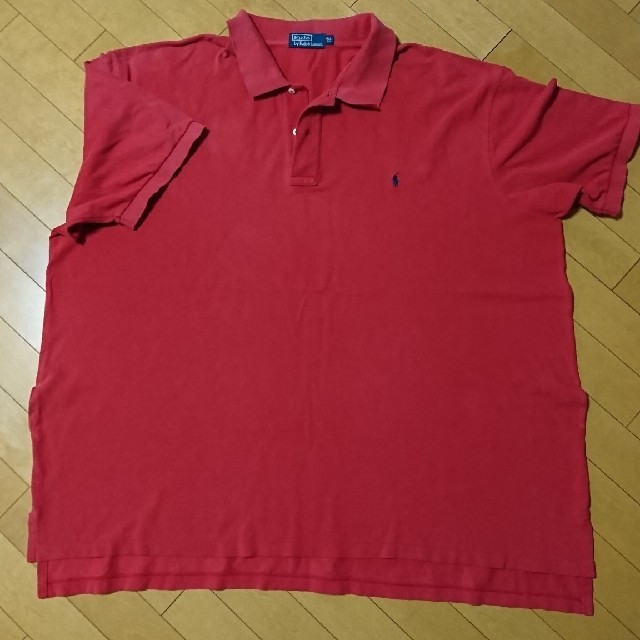 POLO RALPH LAUREN(ポロラルフローレン)のポロラルフローレン ポロシャツ 赤 4XL メンズのトップス(ポロシャツ)の商品写真