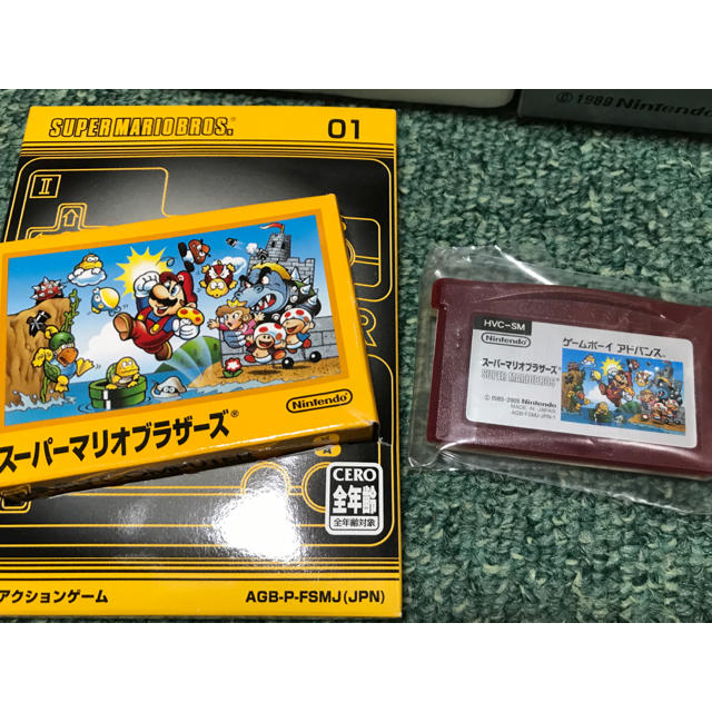 ニンテンドーDS(ニンテンドーDS)のNintendo DS＆スーパーマリオブラザーズ エンタメ/ホビーのゲームソフト/ゲーム機本体(携帯用ゲーム機本体)の商品写真