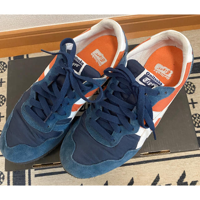 Onitsuka Tiger(オニツカタイガー)のオニツカタイガー セラーノ TH109L 5801 オレンジ　ブルー レディースの靴/シューズ(スニーカー)の商品写真