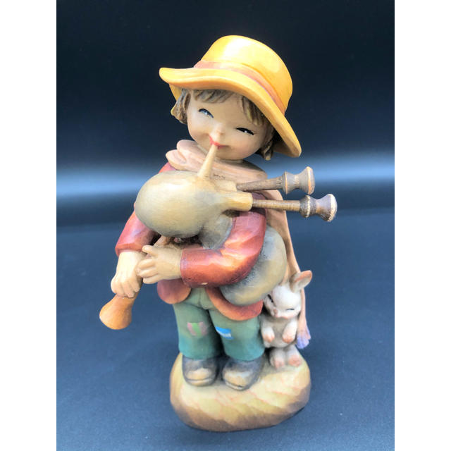 激安通販  ANRI 木彫り人形 限定2250体 アンリ フィギュア フィギュリン 置物 置物