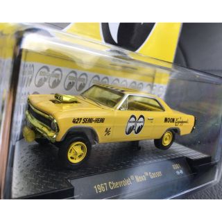 シボレー(Chevrolet)の1/64 M2 1967 チェース ムーン ノバ シボレー 世界300台限定(ミニカー)