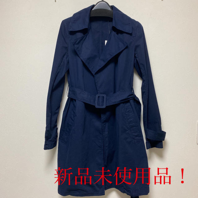 新品/未使用品】Theory セオリー トレンチコート 紺 新品/未使用品】Theory セオリー トレンチコート 紺