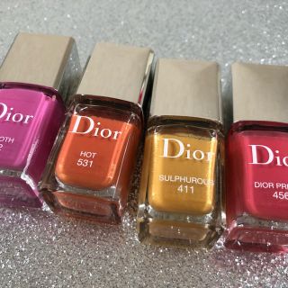 ディオール(Dior)のDior 夏ネイルセット(マニキュア)