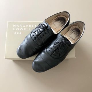 マーガレットハウエル(MARGARET HOWELL)のMARGARET HOWELL idea レースアップシューズ 23.5(バレエシューズ)