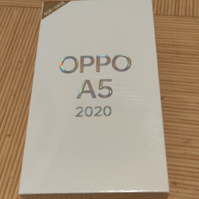 OPPO　A5　2020　カラー　ブルーモバイル版　未開封