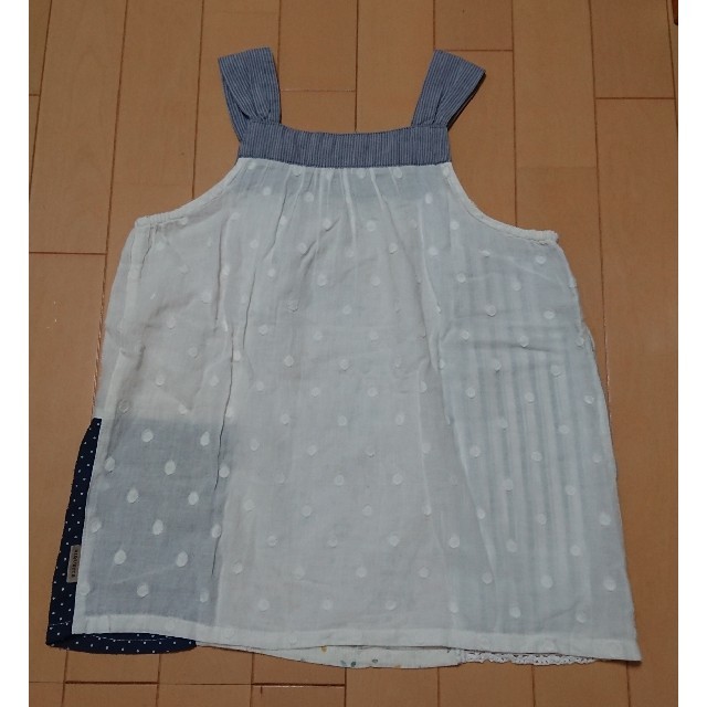 Biquette(ビケット)の女児チュニック 130 中古品 キッズ/ベビー/マタニティのキッズ服女の子用(90cm~)(ワンピース)の商品写真