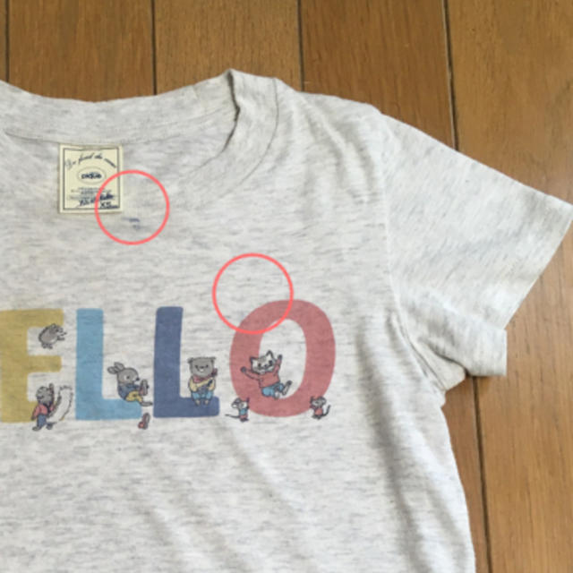 gelato pique(ジェラートピケ)のジェラートピケ　Tシャツ(XS) キッズ/ベビー/マタニティのキッズ服女の子用(90cm~)(Tシャツ/カットソー)の商品写真