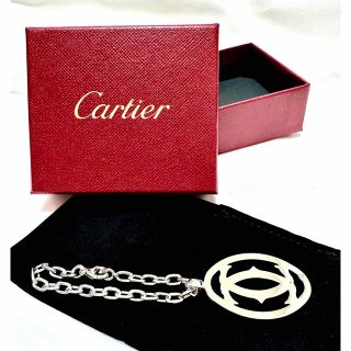 カルティエ(Cartier)の本物新品未使用 カルティエ T1220148 ダブルC キーリング キーホルダー(キーホルダー)