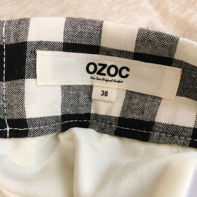 OZOC(オゾック)の（お値下げしました）【OZOC】ギンガムチェック　タイトスカート レディースのスカート(ロングスカート)の商品写真