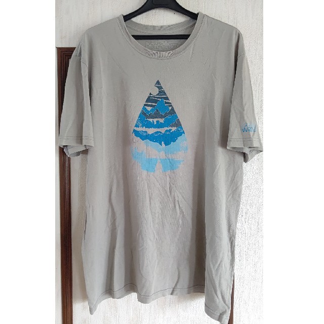 patagonia(パタゴニア)のパタゴニアpatagoniaティアドロップTシャツ☆ライトグレー☆サイズM メンズのトップス(Tシャツ/カットソー(半袖/袖なし))の商品写真