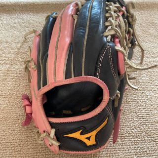 ミズノ(MIZUNO)のミズノ　軟式グローブ　外野手　ソフトバンク　内川モデル　プロフェッショナル(グローブ)