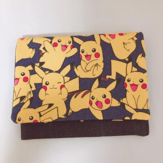 ポケモン(ポケモン)の移動ポケット　ポケモン　ハンドメイド(外出用品)