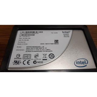 【送料込】INTEL_SSD 40G_2.5inch(PCパーツ)