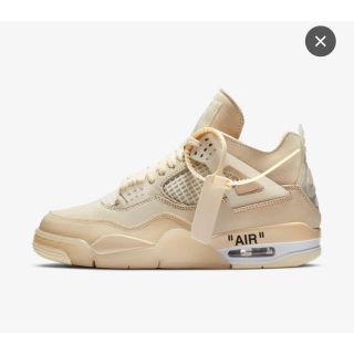 ナイキ(NIKE)のoff-white × Nike Air Jordan4 26.5(スニーカー)