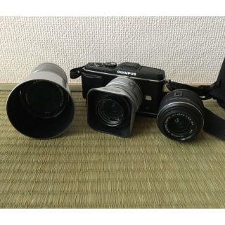オリンパス(OLYMPUS)のOLYMPUS PEN E-P3 レンズキット、望遠レンズ ＋α(ミラーレス一眼)