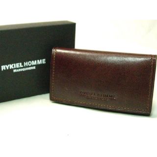 リキエルオム(RYKIEL HOMME)の新品未使用 リキエルオム 5連キーケース QP52848 チョコブラウン 化粧箱(キーケース)