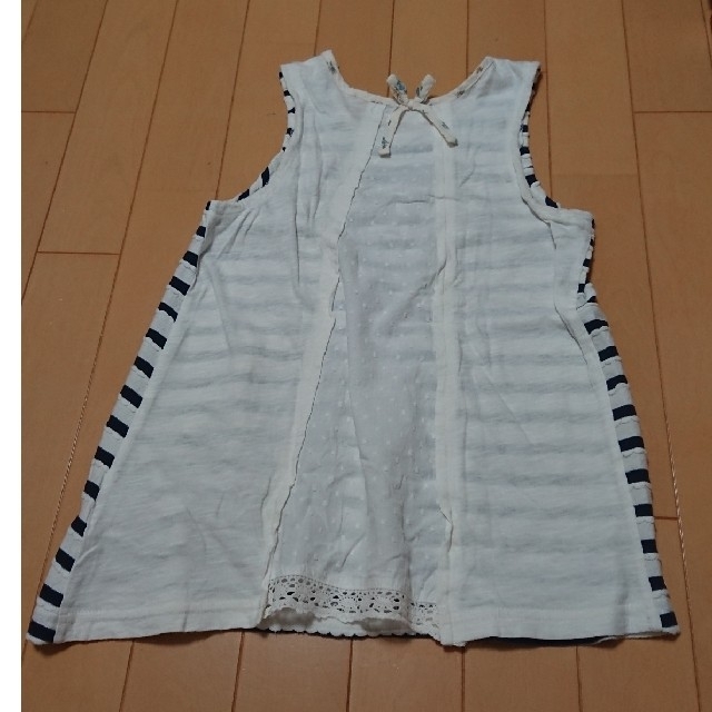 Biquette(ビケット)の女児チュニック 130 中古品 キッズ/ベビー/マタニティのキッズ服女の子用(90cm~)(ワンピース)の商品写真