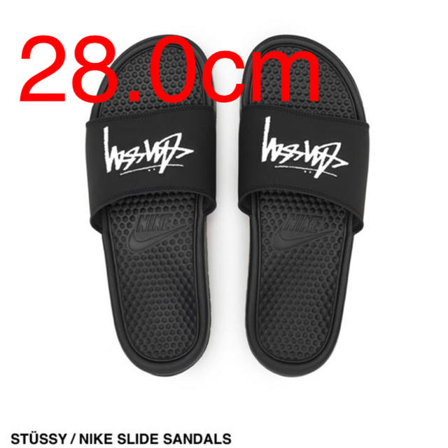 靴/シューズstüssy Nike SLIDE SANDALS 28.0cm