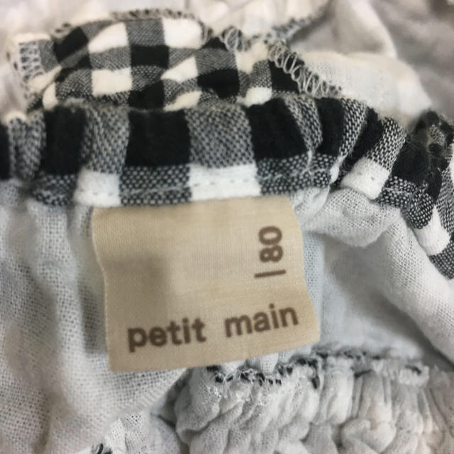 petit main(プティマイン)のベビー ８０センチ⭐︎petit main キッズ/ベビー/マタニティのベビー服(~85cm)(シャツ/カットソー)の商品写真