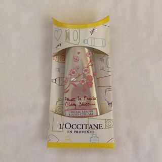 ロクシタン(L'OCCITANE)の新品未使用 ロクシタン ハンドクリーム チェリーブロッサム 10ml(ハンドクリーム)