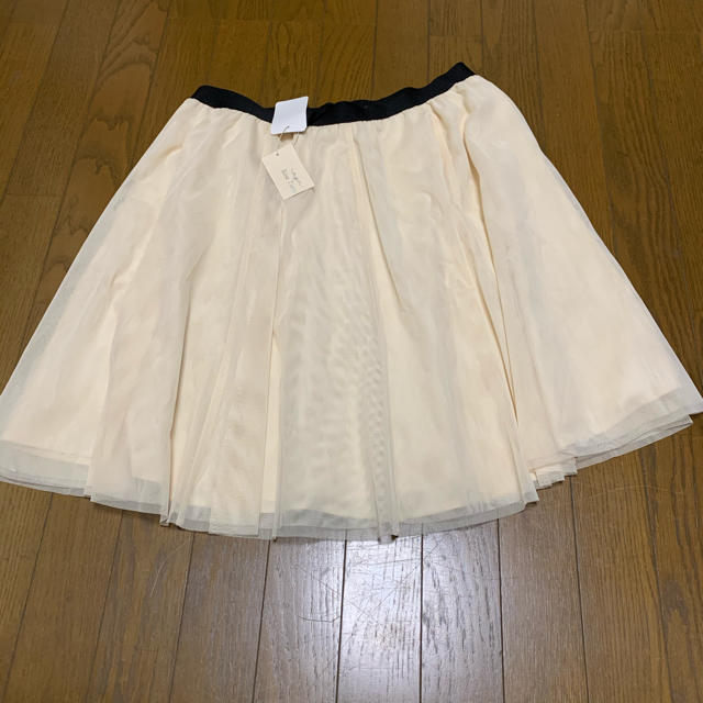 Rose Tiara(ローズティアラ)の【大きいサイズ】Rose Tiara チュールスカート レディースのスカート(ひざ丈スカート)の商品写真