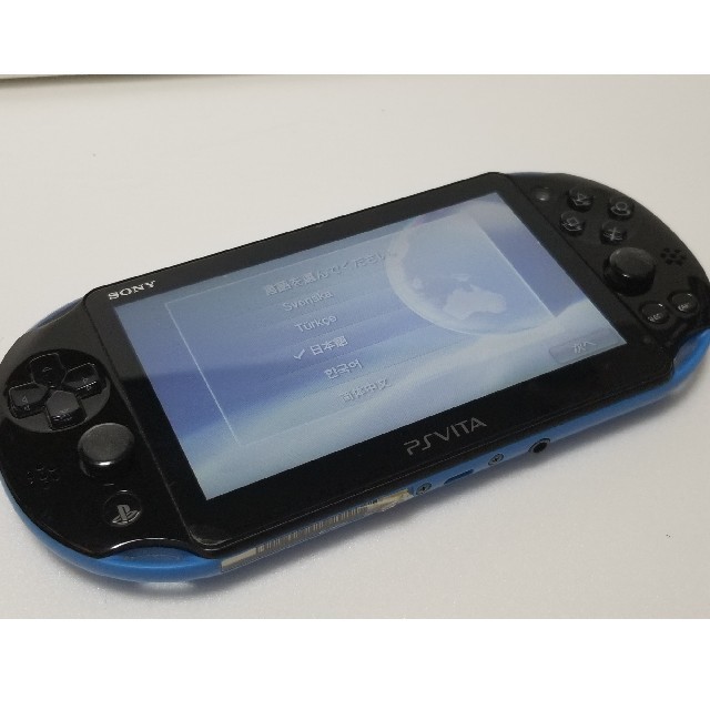 SONY(ソニー)のpsvita 2000 エンタメ/ホビーのゲームソフト/ゲーム機本体(携帯用ゲーム機本体)の商品写真