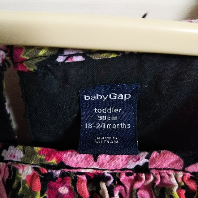 babyGAP(ベビーギャップ)のキャミソール ワンピース チュニック 90 キッズ/ベビー/マタニティのキッズ服女の子用(90cm~)(ワンピース)の商品写真