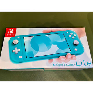ニンテンドースイッチ(Nintendo Switch)の【新品未開封】Nintendo Switch  Lite ターコイズ(携帯用ゲーム機本体)