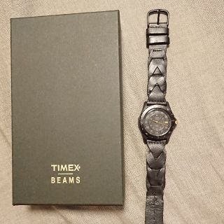 タイメックス(TIMEX)のチャゲ様専用 TIMEX safari BEAMS別注 all black(腕時計(アナログ))