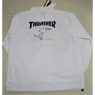 スラッシャー(THRASHER)のセール 15% スラッシャー スヌーピー コラボ コーチジャケット(ナイロンジャケット)