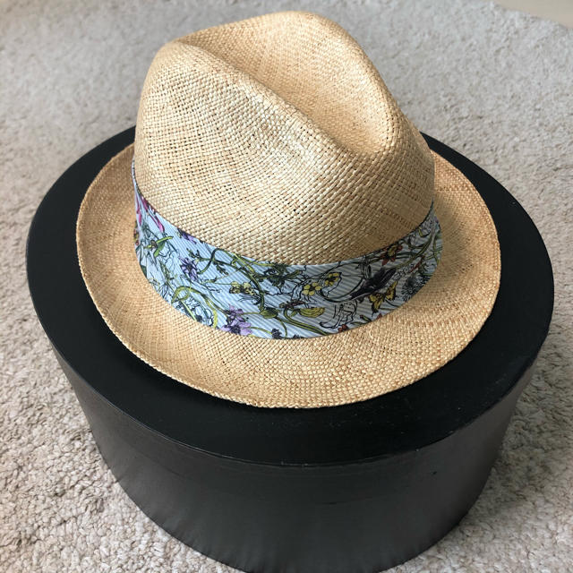 美品 GUCCI (グッチ) ストローハット www.bimakab.go.id