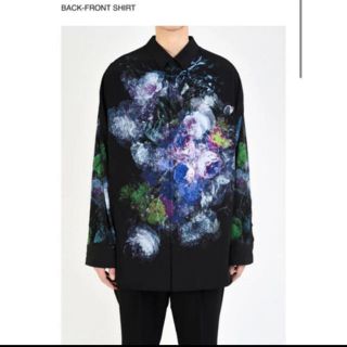 ラッドミュージシャン(LAD MUSICIAN)のBACK-FRONT SHIRT 定価以下　44サイズ(シャツ)