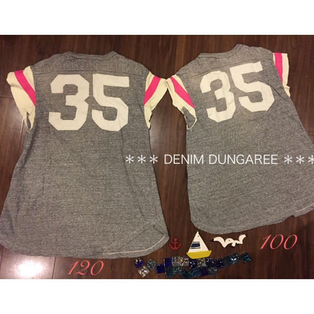 DENIM DUNGAREE(デニムダンガリー)のDENIM DUNGAREE デニム＆ダンガリー 35 チュニック ワンピース キッズ/ベビー/マタニティのキッズ服女の子用(90cm~)(ワンピース)の商品写真