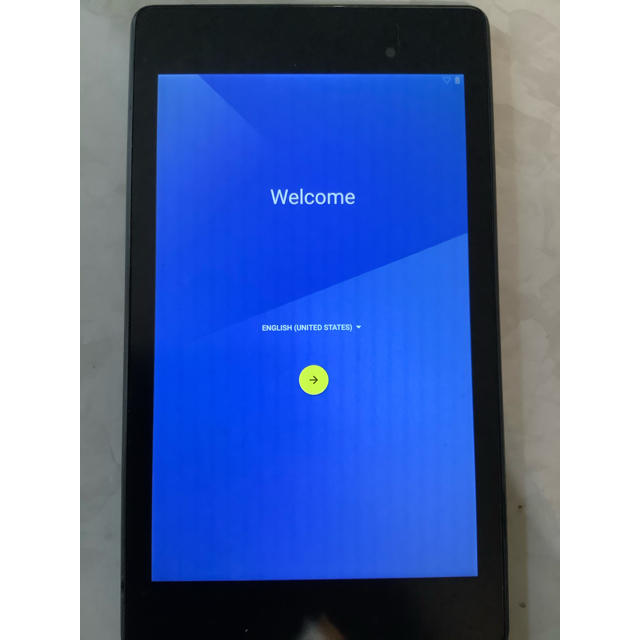 ANDROID(アンドロイド)のNexus7 中古ジャンク品 スマホ/家電/カメラのPC/タブレット(タブレット)の商品写真