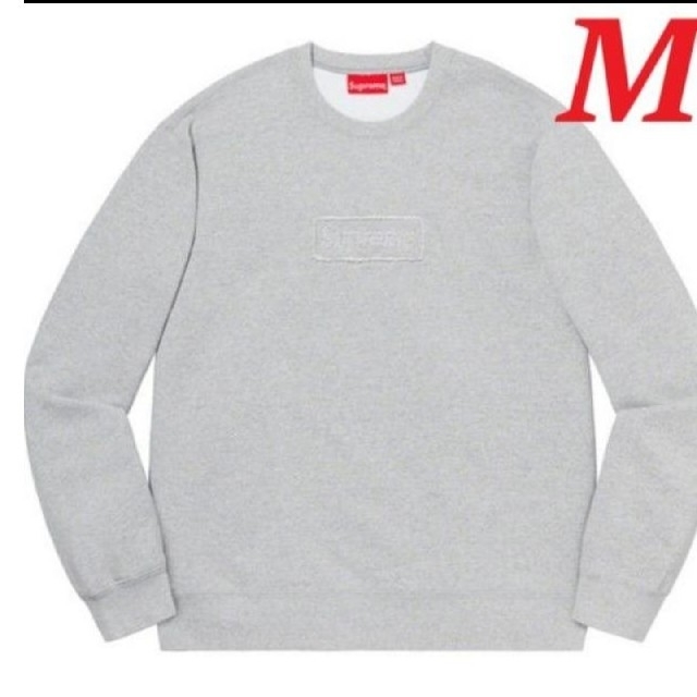 Supreme cut out logo crewneck Mメンズ