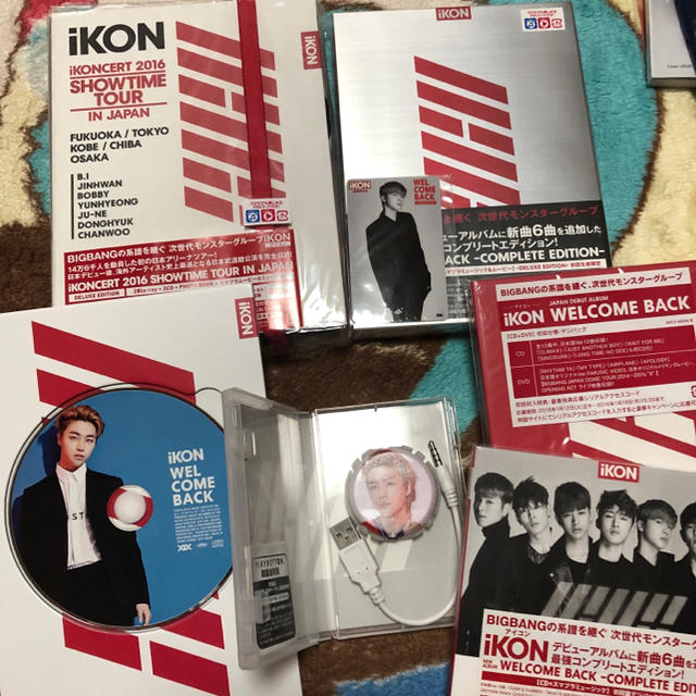 iKON CD DVD ジナンセット　限定　レア　送料込み